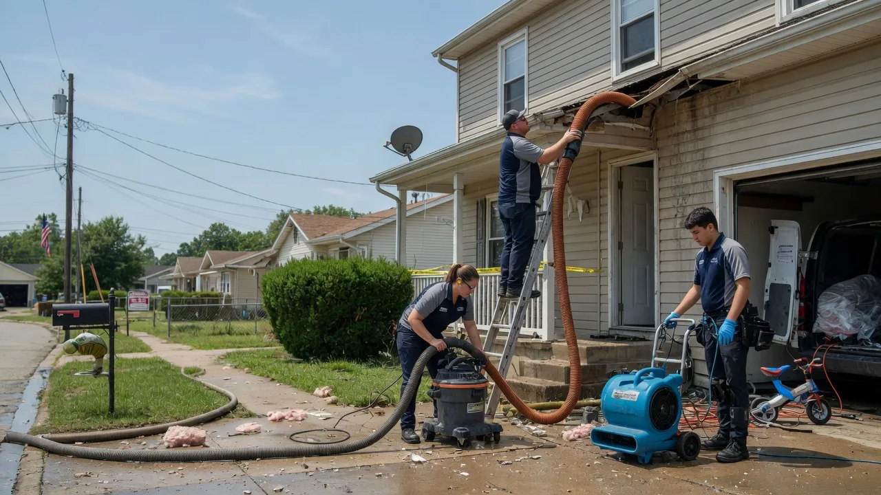Water Damage Restoration in Saint Louisville, OH near me